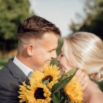 Brautpaar Shooting Sonnenblumen
