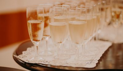 Sektgläser Party Hausmesse Hausevent